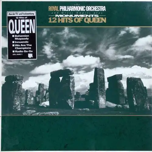 Royal Philharmonic Orchestra - Monuments - 12 Hits Of Queen [LP]