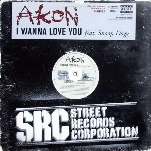 Akon feat. Snoop Dogg - I Wanna Love You [12" Maxi]