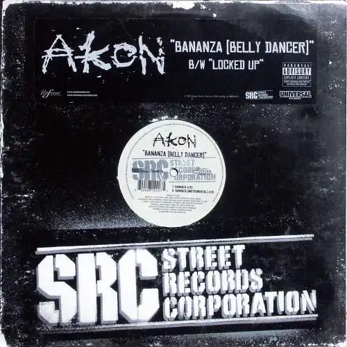 Akon - Bananza (Belly Dancer) / Locked Up [12" Maxi]
