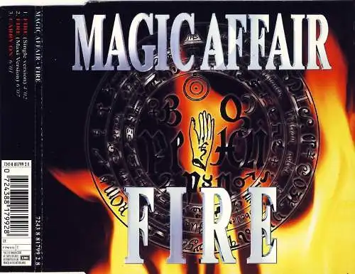 Magic Affair - Fire [CD-Single]