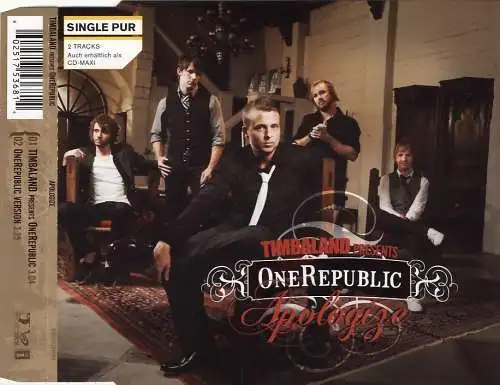 Timbaland pres. OneRepublic - Apologize [CD-Single]