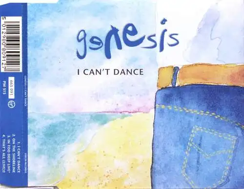 Genesis - I Can't Dance [CD-Single]