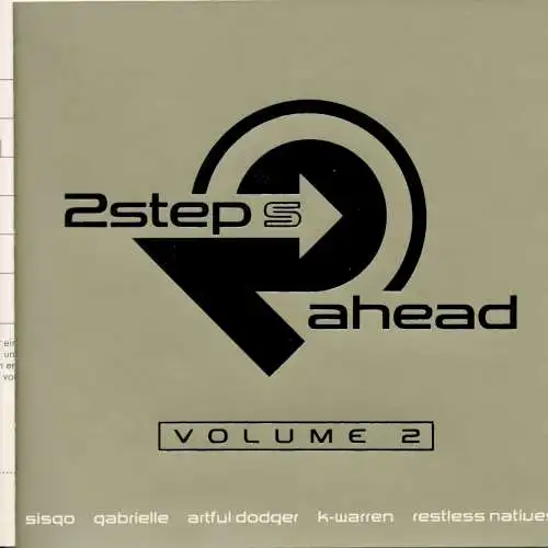 Various - 2 Steps Ahead (Volume 2) [CD]