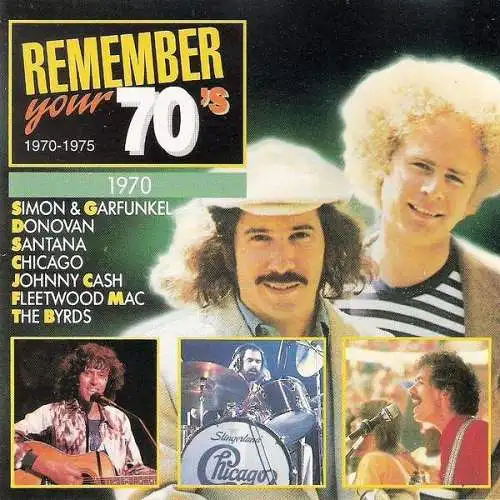 Various - Remember Your 70's - 1970-1975 (1970) [CD]