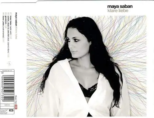 Saban, Maya - Klare Liebe [CD-Single]