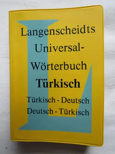 Langenscheidts Universal-Wörterbuch Türkisch