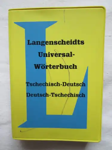 Langenscheidts Universal-Wörterbuch Tschechisch-Deutsch + Deutsch-Tschechisch