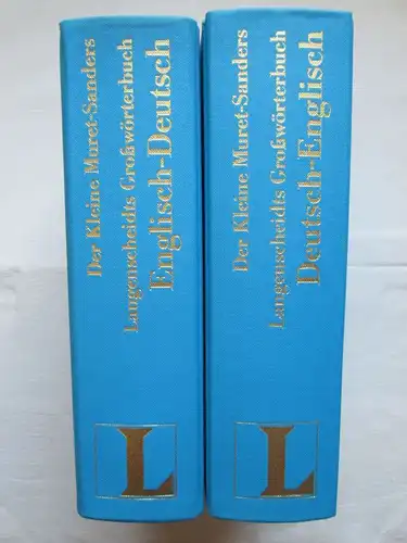 Der Kleine Muret-Sanders - Langenscheidts Großwörterbuch Englisch (Teil I Englisch-Deutsch + Teil II Deutsch-Englisch)