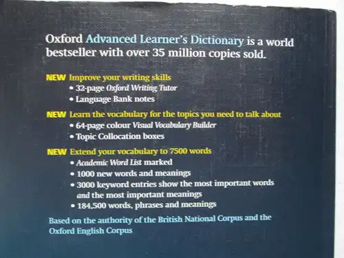 Oxford Advanced Learner`s Dictionary (8th edition)