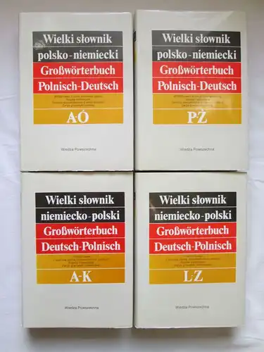 Wiedza Powszechna: Großwörterbuch Polnisch (in vier Bänden) / Wiedza Powszechna Wielki slownik polski