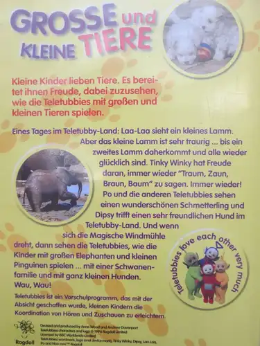Teletubbies - Große und kleine Tiere