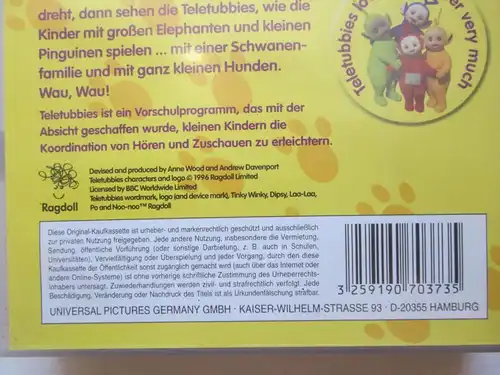 Teletubbies - Große und kleine Tiere