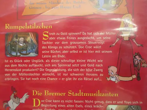 Simsala Grimm: Die Märchen der Brüder Grimm - zwei Märchen (1.) Rumpelstilzchen + 2.) Die Bremer Stadtmusikanten)