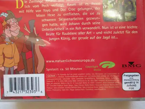 Simsala Grimm: Die Märchen der Brüder Grimm - zwei Märchen (1.) Der gestiefelte Kater + 2.) Brüderchen und Schwesterchen)