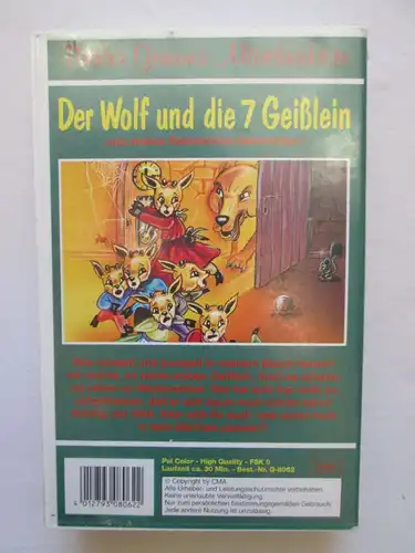 Der Wolf und die 7 Geißlein (Zeichentrick) (Brüder Grimm`s Märchenkiste)