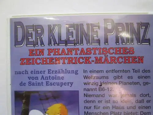 Der kleine Prinz (Ein phantastisches Zeichentrick-Märchen nach einer Erzählung von Antoine de Saint Escupery)