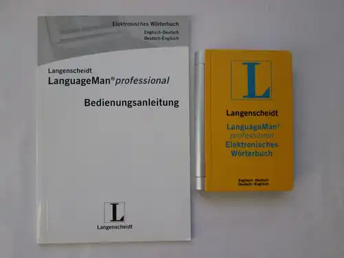 Langenscheidt LanguageMan professional Elektronisches Wörterbuch Englisch
