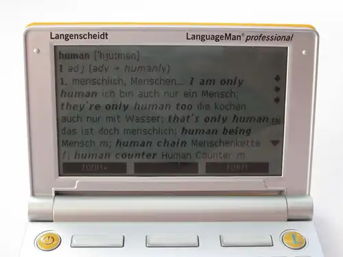 Langenscheidt LanguageMan professional Elektronisches Wörterbuch Englisch
