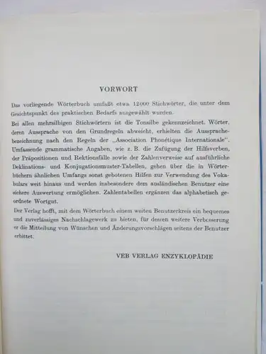 VEB Verlag Enzyklopädie: Wörterbücher Arabisch (1.) Arabisch-Deutsch + 2.) Deutsch-Arabisch)