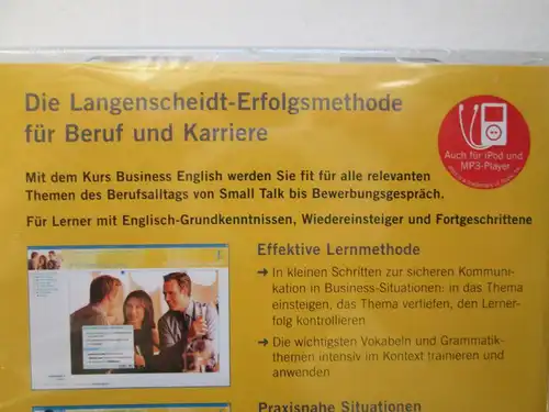 Langenscheidt: Kurs Business English (Version 5.0) 
(CD-ROM für PC; 2 Audio-CDs mit Wortschatztrainer und Begleitbuch)
