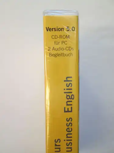 Langenscheidt: Kurs Business English (Version 5.0) 
(CD-ROM für PC; 2 Audio-CDs mit Wortschatztrainer und Begleitbuch)
