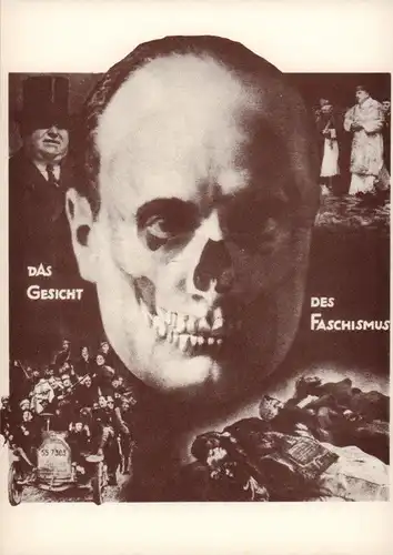John Heartfield - 10 verschiedene Ansichtskarten / postcards Reprint 1928 - 1937