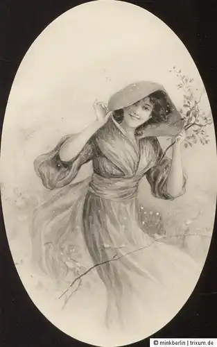 Etikett von ca. 1880 - Pralinen / Schokolade / Konfekt - Lithografie # 483