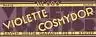 Etikett für Seife - ca. 1920 - Violette Cosmydor Savon Surfin - Art Deco- # 489