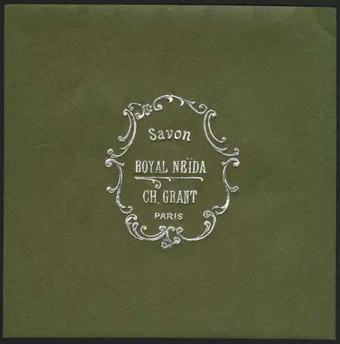 Etikett für Seife / étiquette de Savon Royal Neida / soap label / ca.1920 # 1594