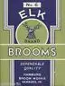 Etikett für Besen / Broom Label - Elch - # 564