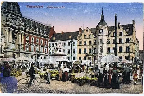 Düsseldorf,ungel.um 1910