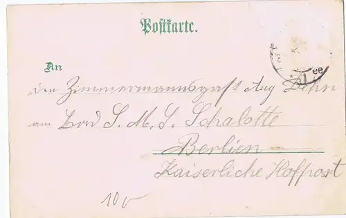 Litho,Gruß aus Bremen,gel.um1899