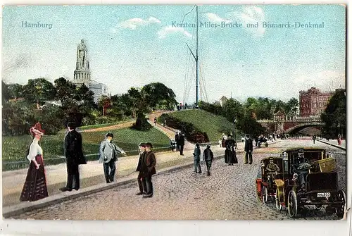 Litho Hamburg ungel.um 1910