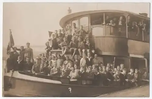 Errinnerungskarte Hamburg 1925