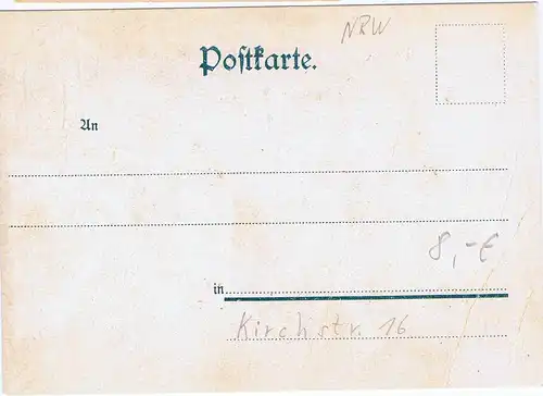 Litho,Gruß aus Velbert,ungel.um 1900