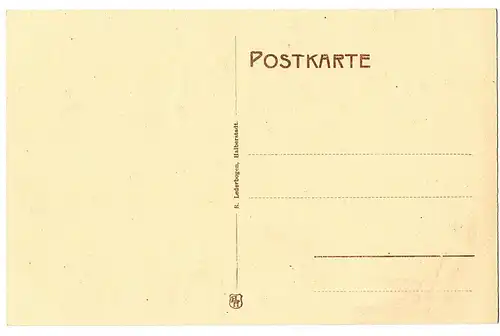 alte Karte Goslar ungel.um1910