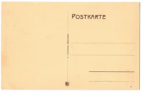 alte Karte Goslar ungel.um1910