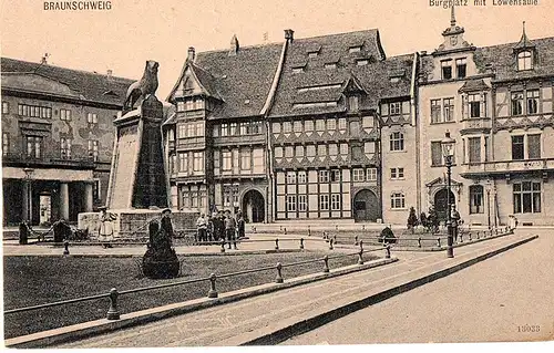 alte Karte Braunschweig
ungel.um1910