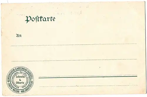 Litho Düsseldorf ungel.um 1904