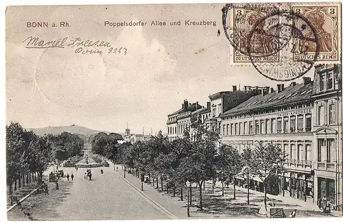 Litho Bonn gel. 1907