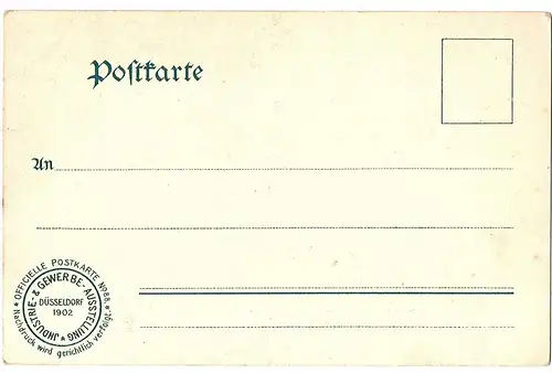 Litho Düsseldorf ungel.1904