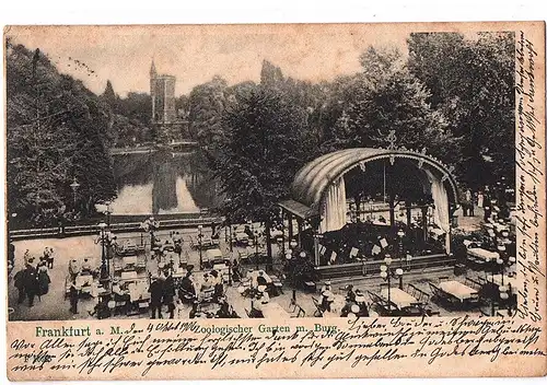 Litho Frankfurt gel.um 1906