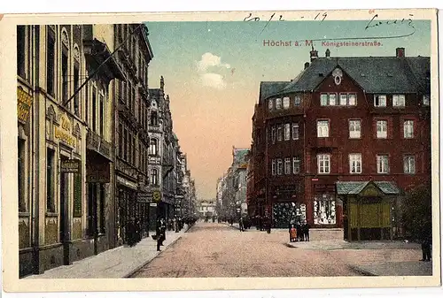 Litho Höchst gel.um 1910