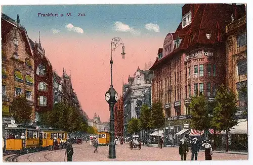 Litho Frankfurt gel.um 1910
