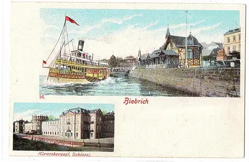 Litho Biebrich ungel.um 1910