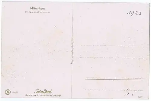 Litho,Gruß aus München,ungel.um 1915 