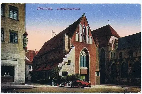 Litho,Gruß aus Nürnberg ungel. 1910