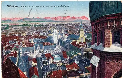 Ak München gel.1922