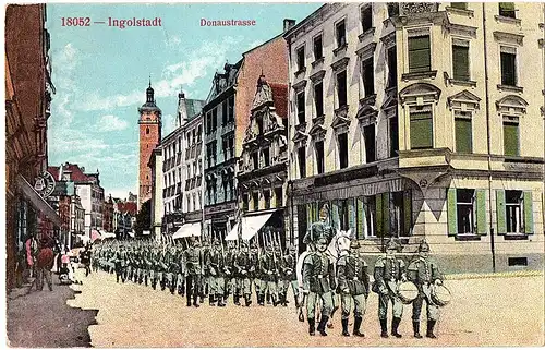 	
Ak Ingolstadt gel.1915