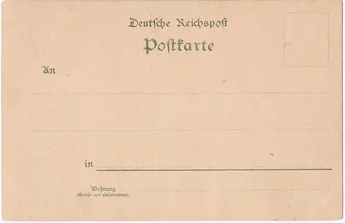 AK Litho Gruß aus Wittenberg ungelaufen um1900